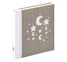 Walther Design babyalbum Stars & Moon beige
