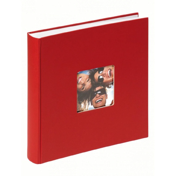 Walther Design Fotoalbum FUN rood, 30x30 » Fotoalbumshop