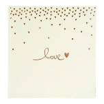 Goldbuch Trouwalbum Raining Hearts beige -fotoboek