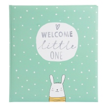 Goldbuch babyalbum Welcome Little One mint als fot