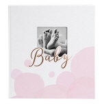 Goldbuch babyalbum Bubbles roze