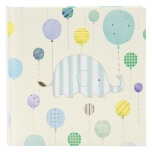 Turnowsky babyalbum Happy Elephant blauw