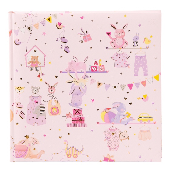 Turnowsky babyalbum Wonderland roze als fotoboek