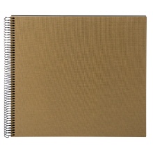 Goldbuch spiraalalbum Bella Vista Uni coffee bronz