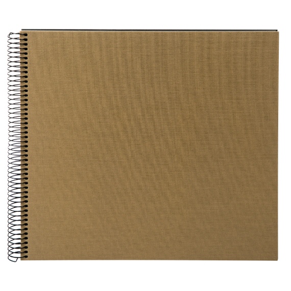 Goldbuch spiraalalbum Bella Vista Uni coffee bronz