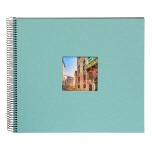 Goldbuch spiraalalbum Bella Vista aqua blauw