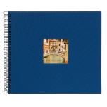 Goldbuch spiraalalbum Bella Vista blauw