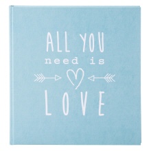 Goldbuch fotoalbum All you need turquoise als foto