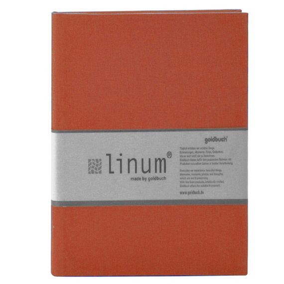 Linum gastenboek 927 rood A4