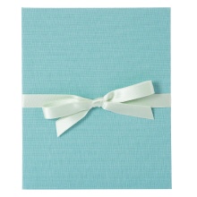 Goldbuch leporello Bella Vista aqua blauw