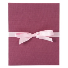 Goldbuch leporello Bella Vista fuchsia roze