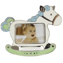 Goldbuch baby fotolijst Paard blauw