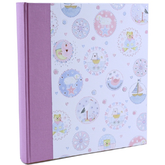 Goldbuch babyalbum Gianny roze fotoboek