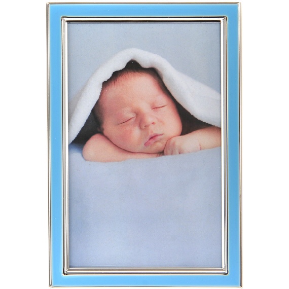 goldbuch Baby-Fotolijst Felice blauw 13 x 18 cm
