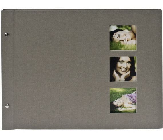 goldbuch fotoalbum Style taupe als schroefalbum