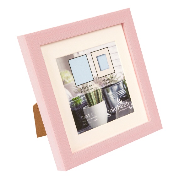 Fotolijst COSEA licht roze voor 15x15 cm of 10x10
