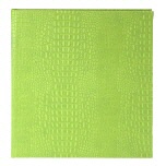 Goldbuch gastenboek Croco appel groen