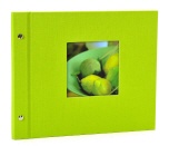 Schroefalbum Bella Vista groen - klein
