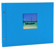 Goldbuch Schroefalbum Bella Vista turquoise groot