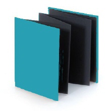 Linum leporello 918 turquoise