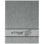 Linum gastenboek 919 grijs A5