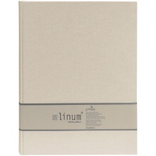 Linum gastenboek 931 beige A4